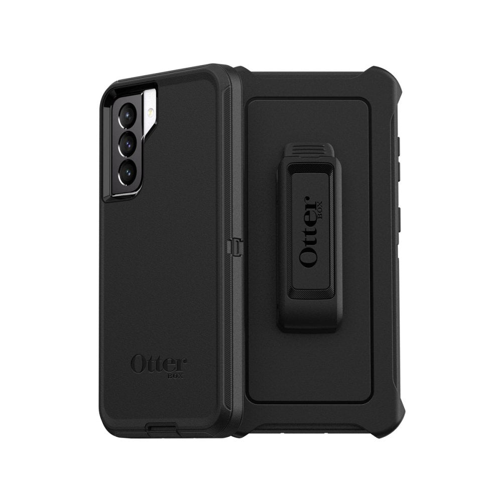 OtterBox Defender Series Rugged Phone Case for Samsung Galaxy S21 - Black | Shockproof, Drop Protection | Perfect for Outdoor, Work & Daily Use