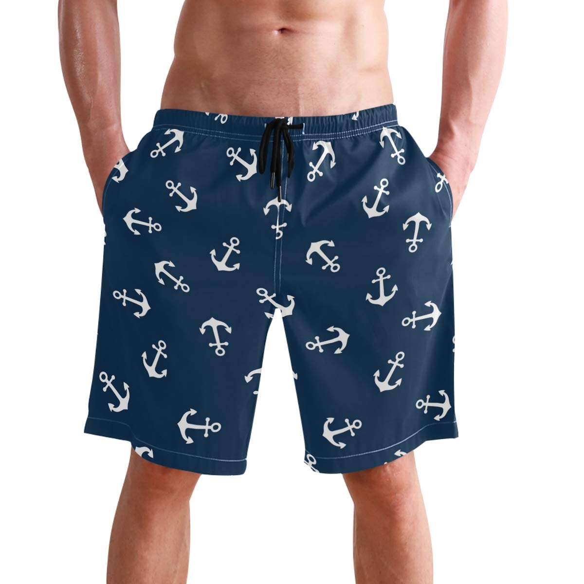 Visesunny Men's Quick Dry Swim Board Shorts - Lightweight Beach Swimwear for Running, Surfing & Outdoor Activities | Perfect for Swimming, Sports & Summer Vacations
