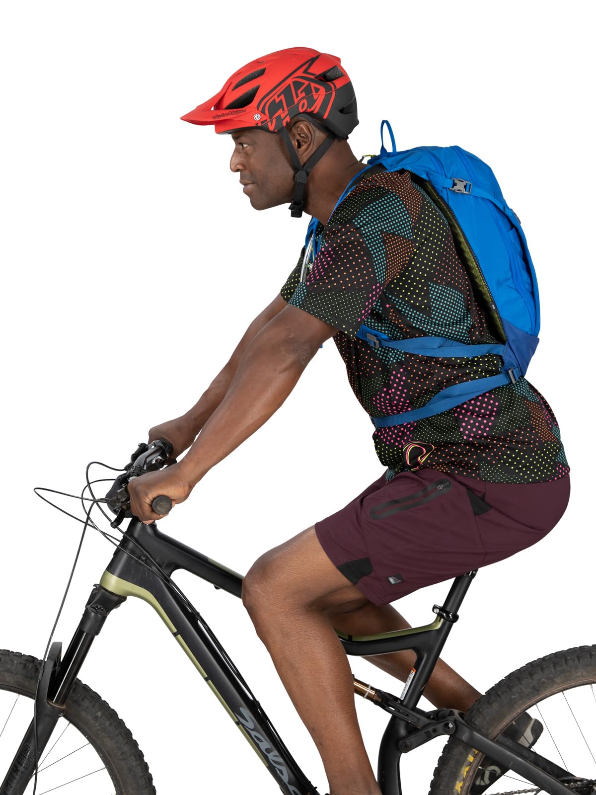 Osprey Siskin 8 Hydration Backpack for Men - Lightweight Cycling Hydration Pack with 2.5L Water Bladder - Perfect for Mountain Biking, Hiking & Outdoor Adventures