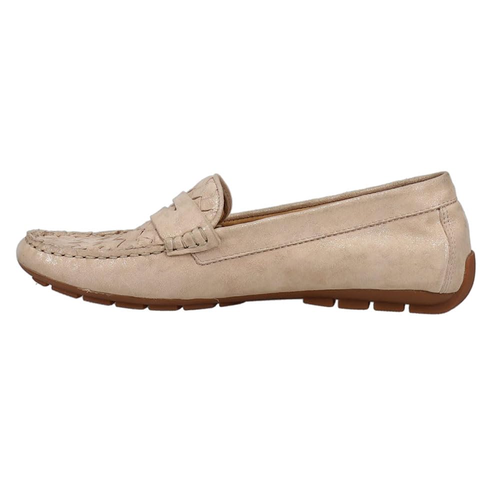 VANELi Women's Adrik Loafers Flats - Comfortable Casual Slip-On Shoes for Women | Black | Perfect for Office, Travel & Everyday Wear