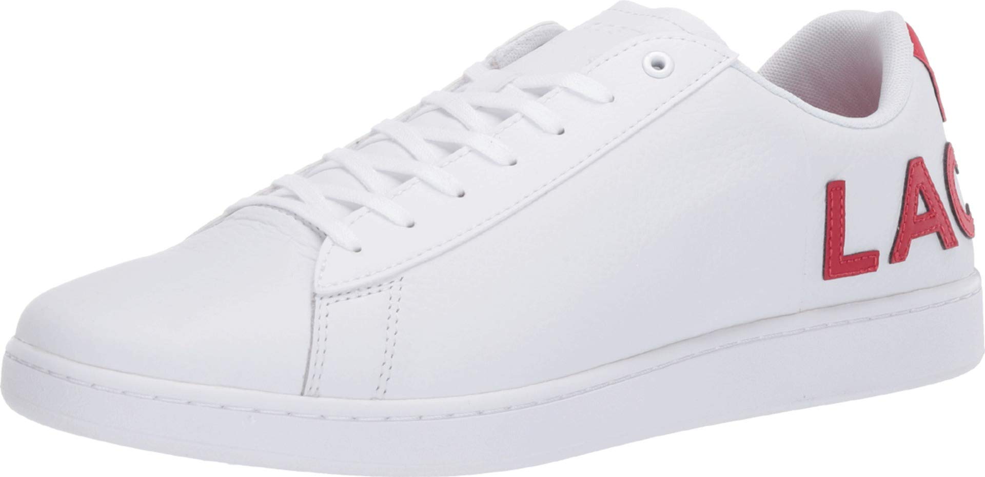 Lacoste Men's Carnaby Sneaker - Classic White Leather Casual Shoes for Men | Comfortable & Stylish Tennis Shoes | Perfect for Everyday Wear, Work & Gym