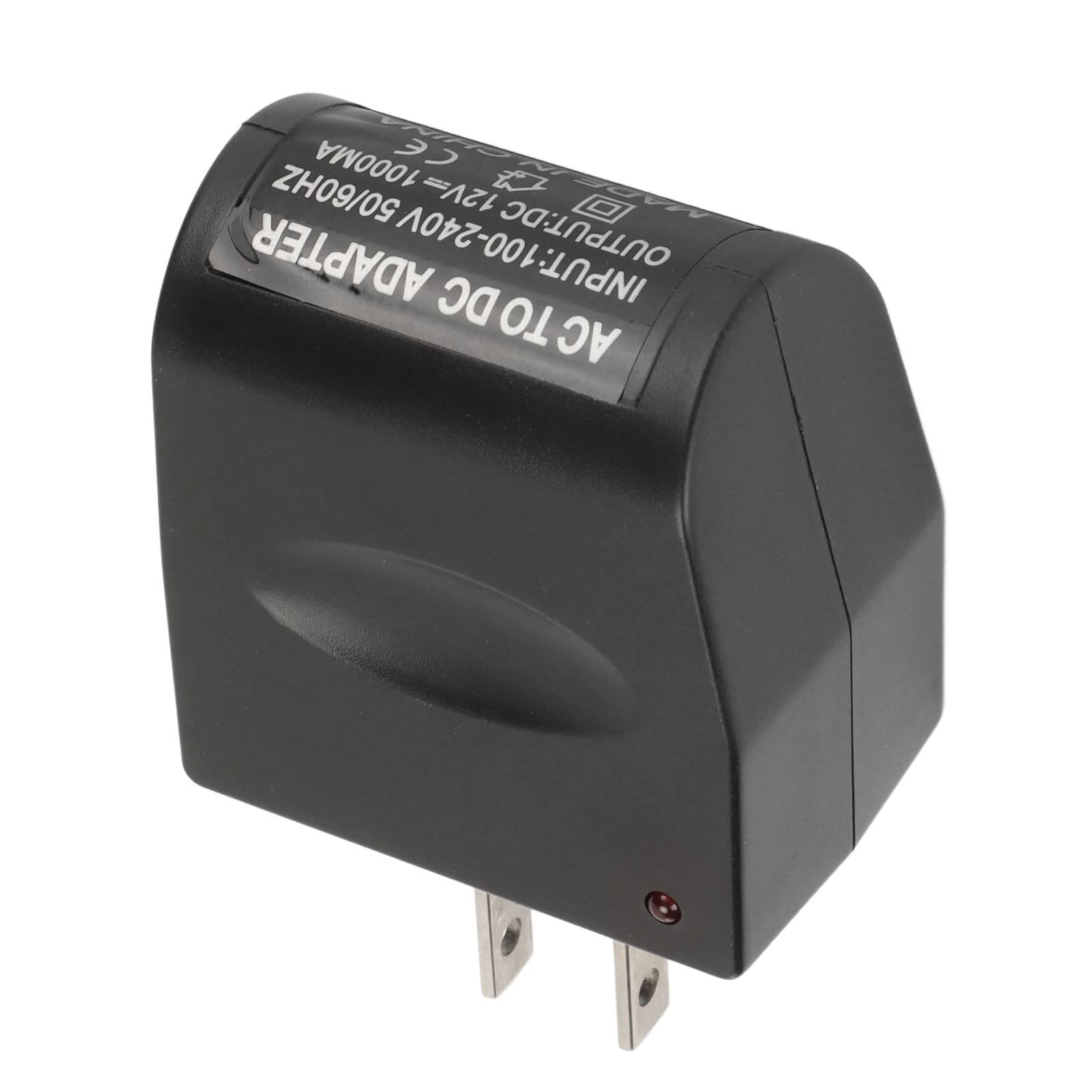 12V Power Supply Adapter - AC to DC Converter with Cigarette Lighter Socket (100-240V) for Car Electronics, GPS, Dash Cams & Portable Devices - US Wall Plug