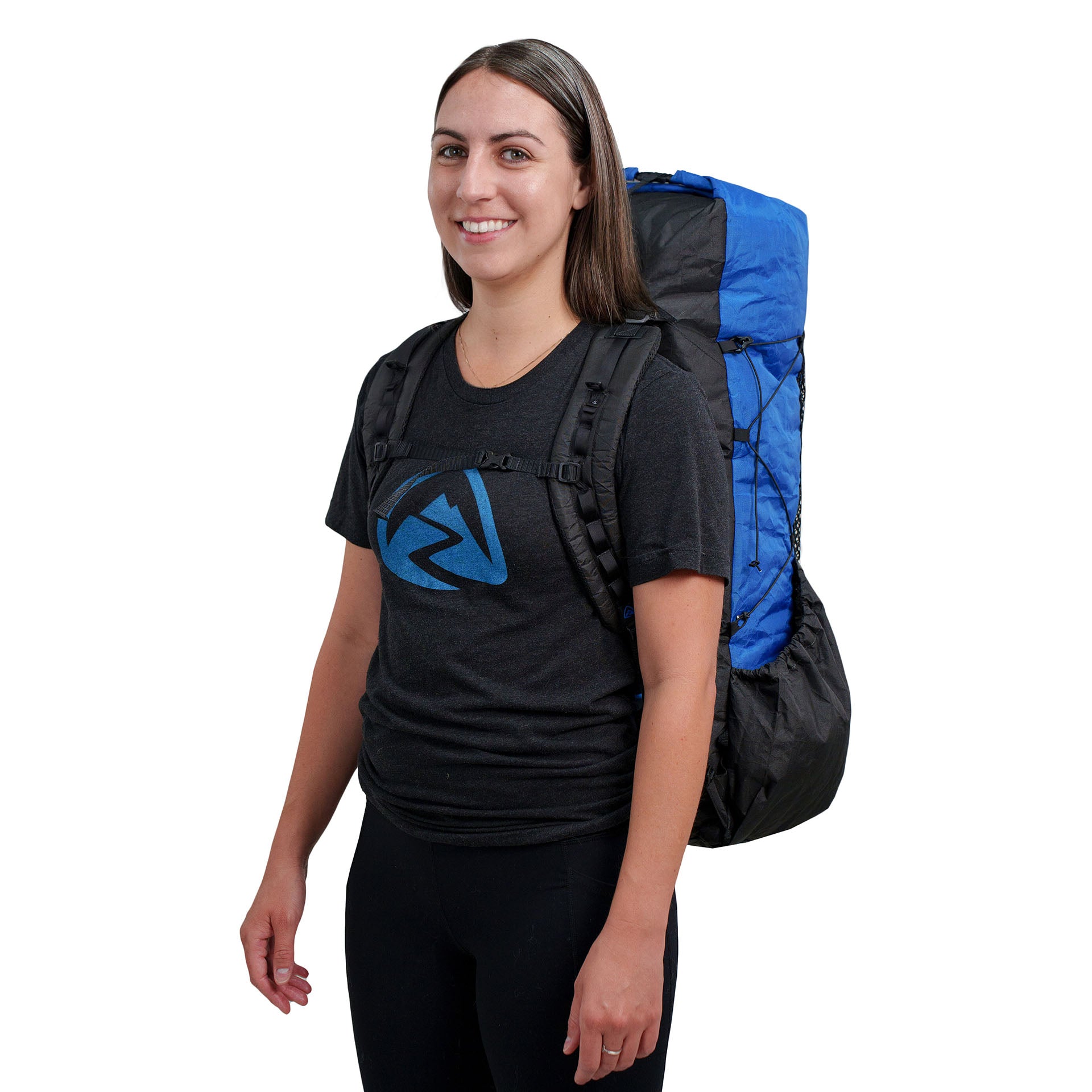 Super Nero Ultra 50L Waterproof Hiking Backpack - Lightweight Travel Backpack for Men & Women - Perfect for Camping, Trekking, and Outdoor Adventures