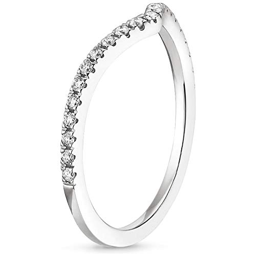 2 CT Moissanite Engagement & Wedding Ring Set for Women - Round Cut, 10K 14K 18K White Gold/Rose Gold/Yellow Gold, Free Engraving - Perfect for Proposals, Anniversaries & Bridal Jewelry