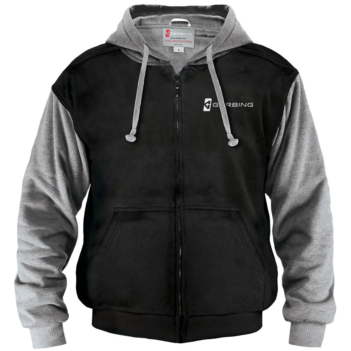 Gerbing 7V Heated Jacket for Men & Women - Battery-Powered Electric Heated Hoodie with USB Charging - Perfect for Outdoor Work, Motorcycle Riding & Winter Sports