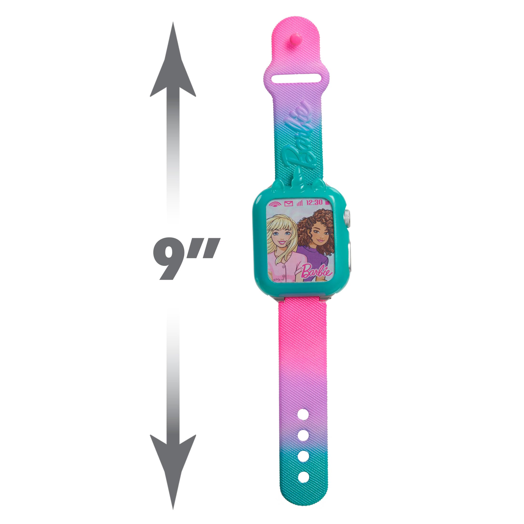 Just Play Barbie Pretend Play Camera & Smart Watch Toy Set with Lights & Sounds - Interactive Role Play Toys for Kids Ages 3+ | Perfect for Birthday Gifts & Imaginative Playtime
