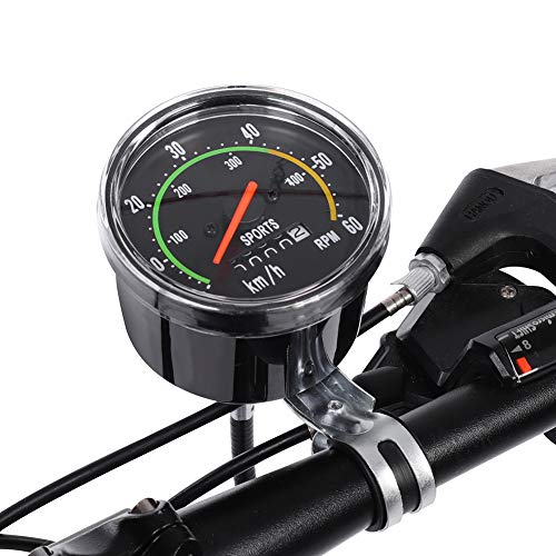 Wireless Bike Computer Speedometer - Waterproof Cycling Odometer with Backlight for Mountain & Road Bikes - Track Speed, Distance & Time for Outdoor Cycling Training
