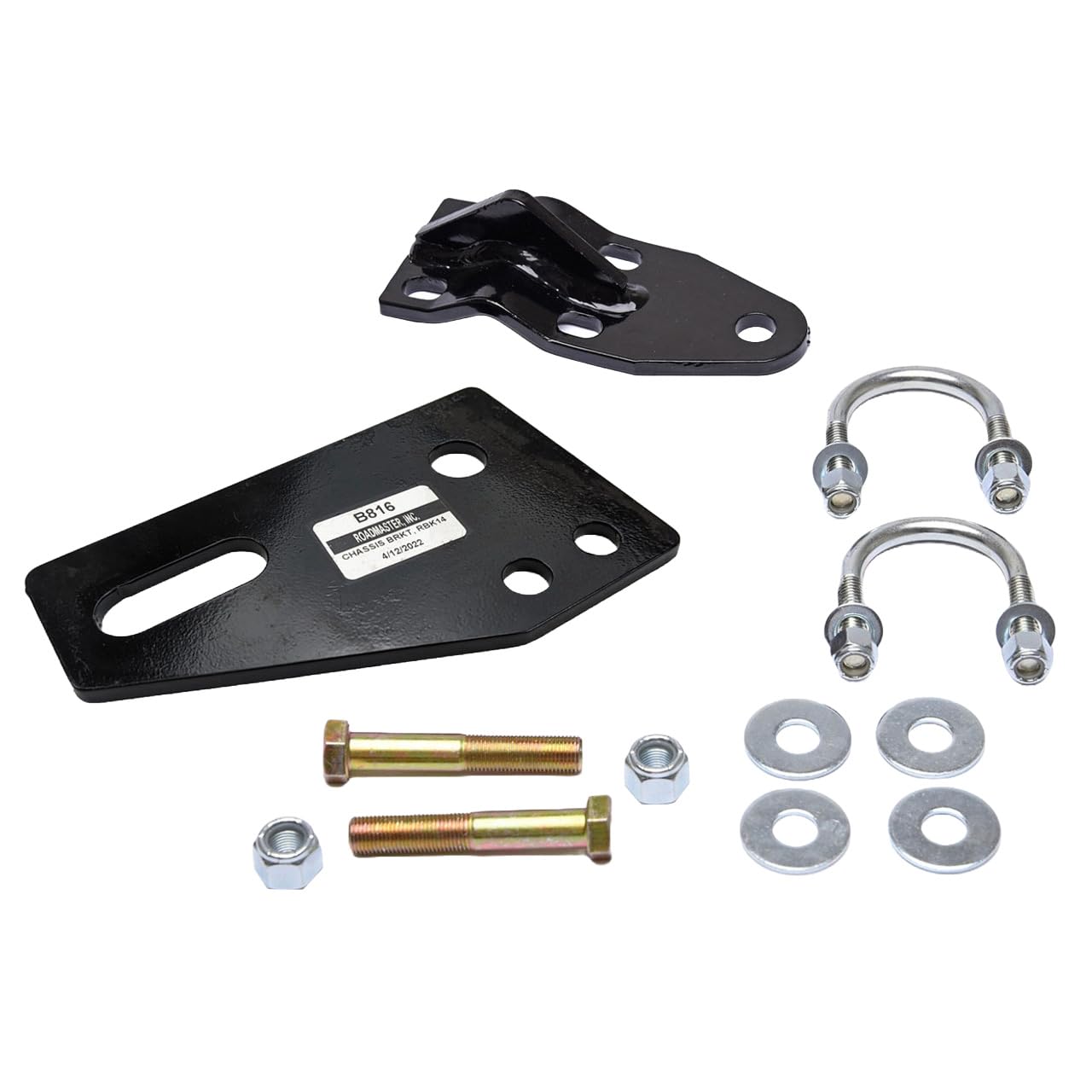 Roadmaster RBK14 Heavy Duty Bracket Kit for Towing & Hauling - Universal Fit for Trailers, RVs, and Trucks - Perfect for Securing Cargo, Equipment & Accessories on the Road