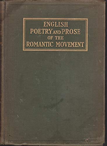 Romantic Movement English Poetry and Prose Books - Classic Literature Collection for Reading, Study & Gift Giving