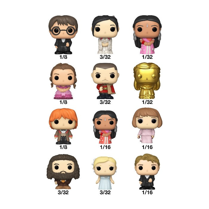 Bitty Pop! Harry Potter Goblet of Fire Collectible Blind Pack - Mystery Mini Figure for Harry Potter Fans - Perfect for Display, Gifts, and Themed Parties