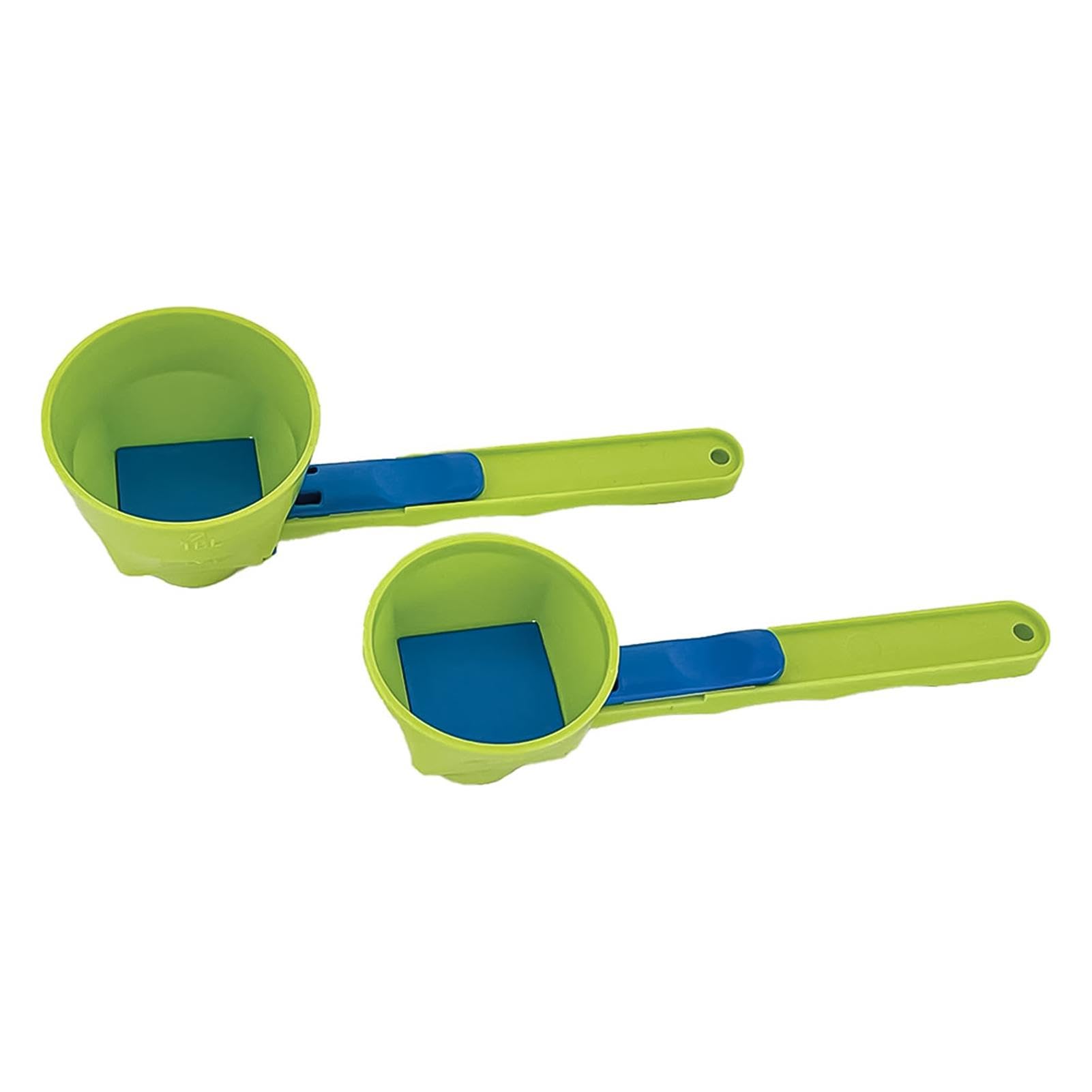 Eventerde 2-in-1 Funnel Measuring Spoon with Anti-Drip Design & Sliding Base - Perfect for Protein Powder, Baking Ingredients & Gym Supplements | Ideal for Kitchen, Bodybuilding & Meal Prep