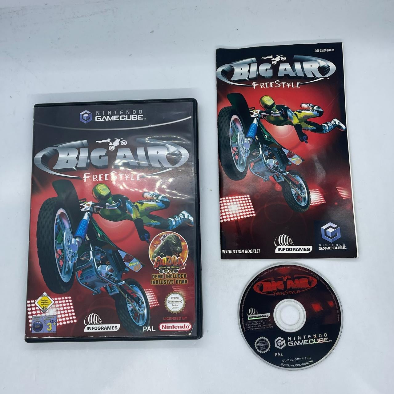 Big Air Freestyle Nintendo GameCube Game with Manual - PAL Version - Perfect for Retro Gaming & Collectors