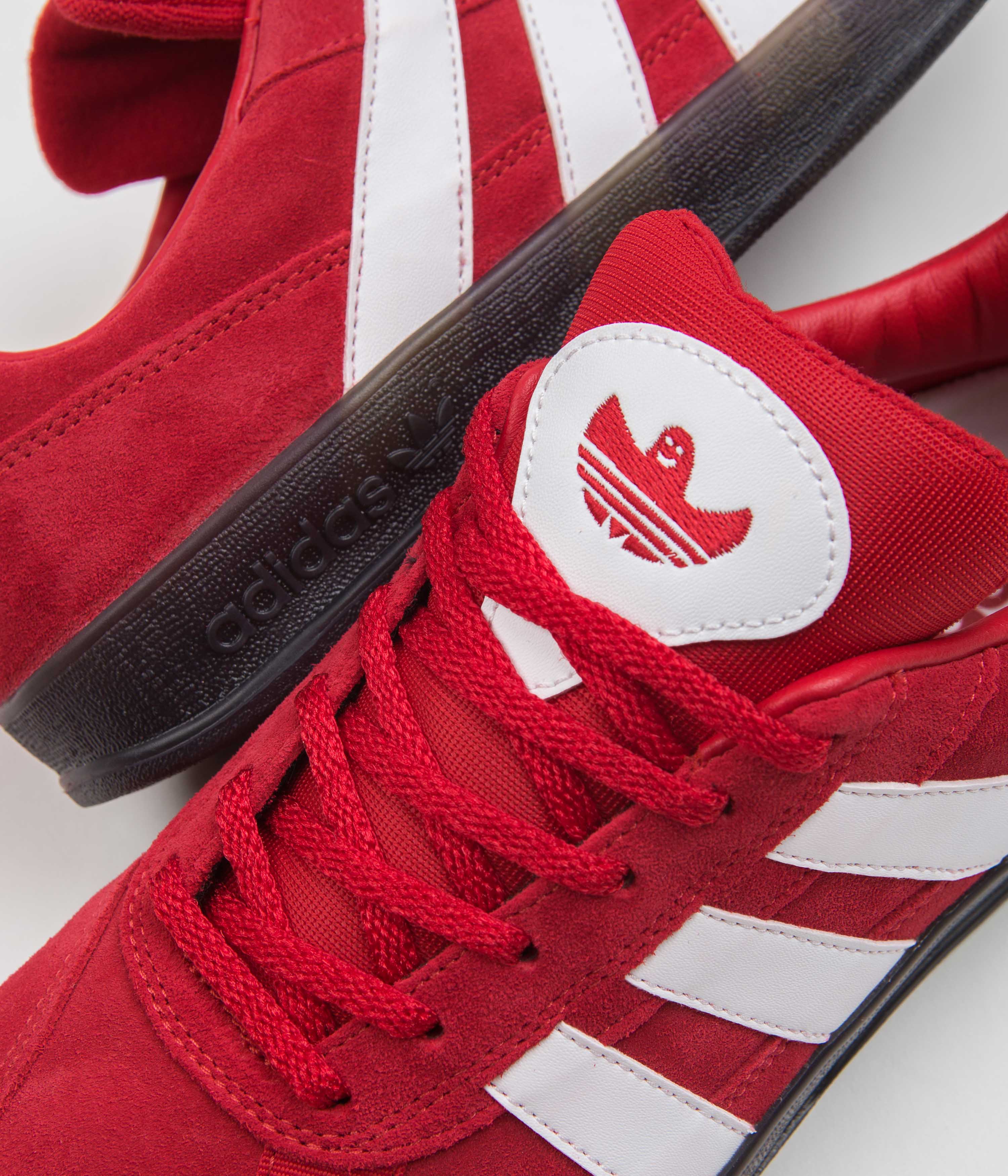 Adidas Aloha Super Shoes - Men's Running Sneakers in Scarlet/FTWR White for Training & Marathon - Lightweight Cushioned Athletic Footwear