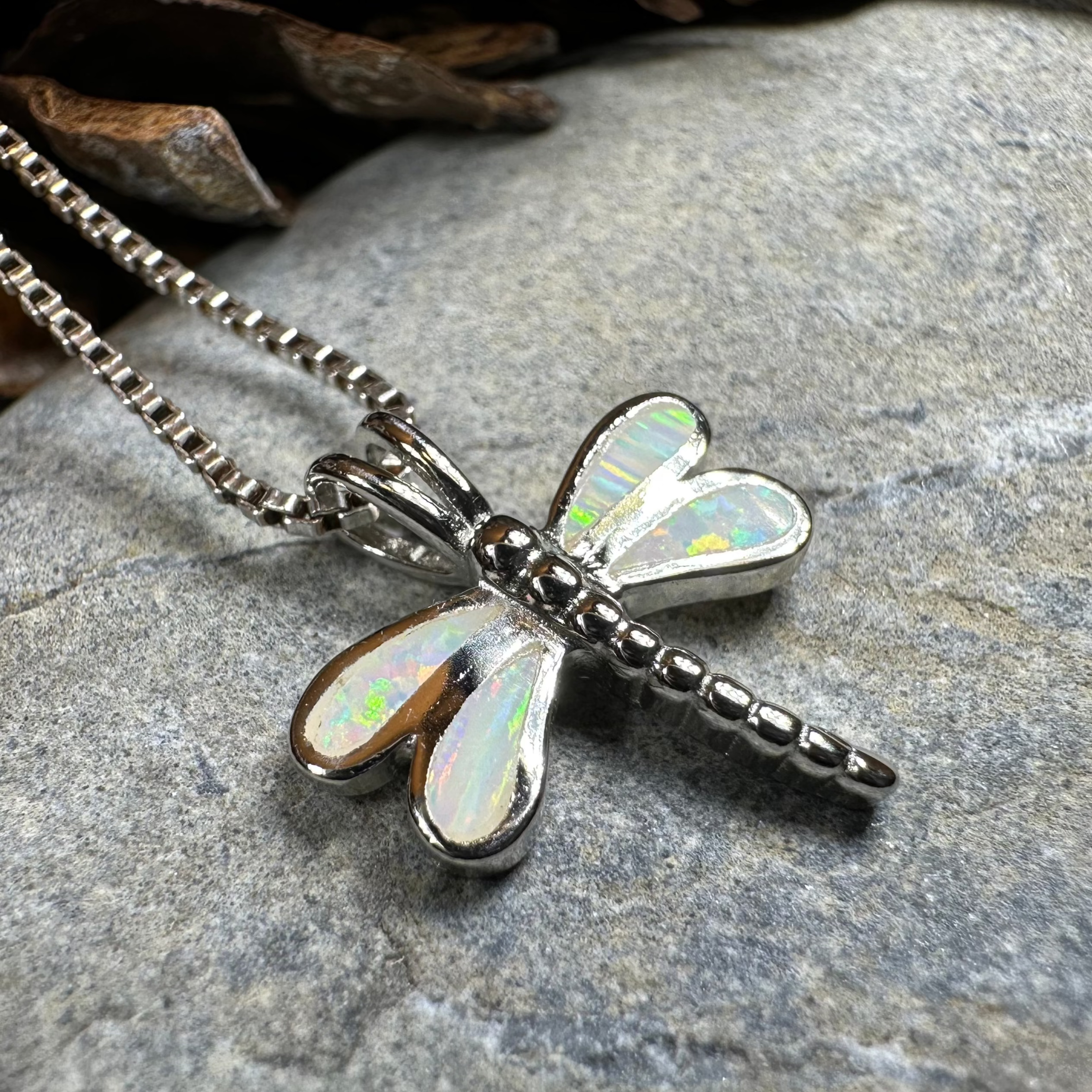 Fairy Meadow Dragonfly Necklace - Elegant Silver Jewelry for Women, Nature-Inspired Pendant, Gift for Her | Perfect for Weddings, Parties & Everyday Wear