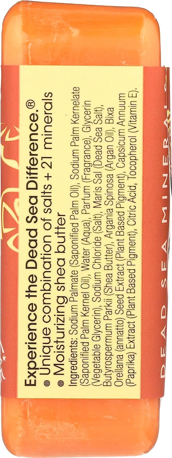 One With Nature Grapefruit Guava Dead Sea Mineral Soap Bar - 7 oz (Pack of 36) | Natural Exfoliating & Moisturizing Body Soap for Spa, Bath & Gift Sets