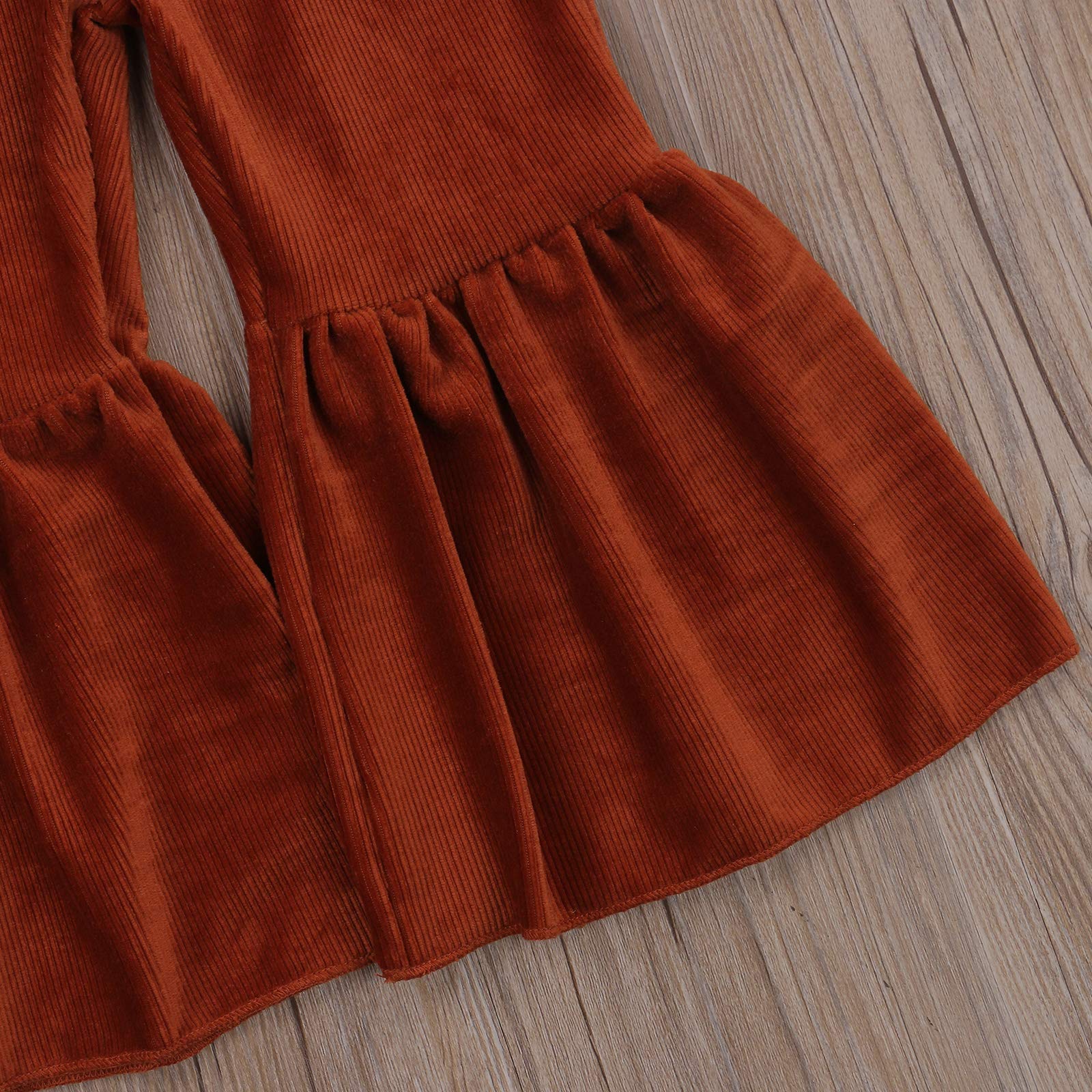 Toddler Bell Bottom Pants for Baby Girls - Soft Ruffle Leggings & Flare Trousers | Playtime, Daycare & Special Occasion Outfits