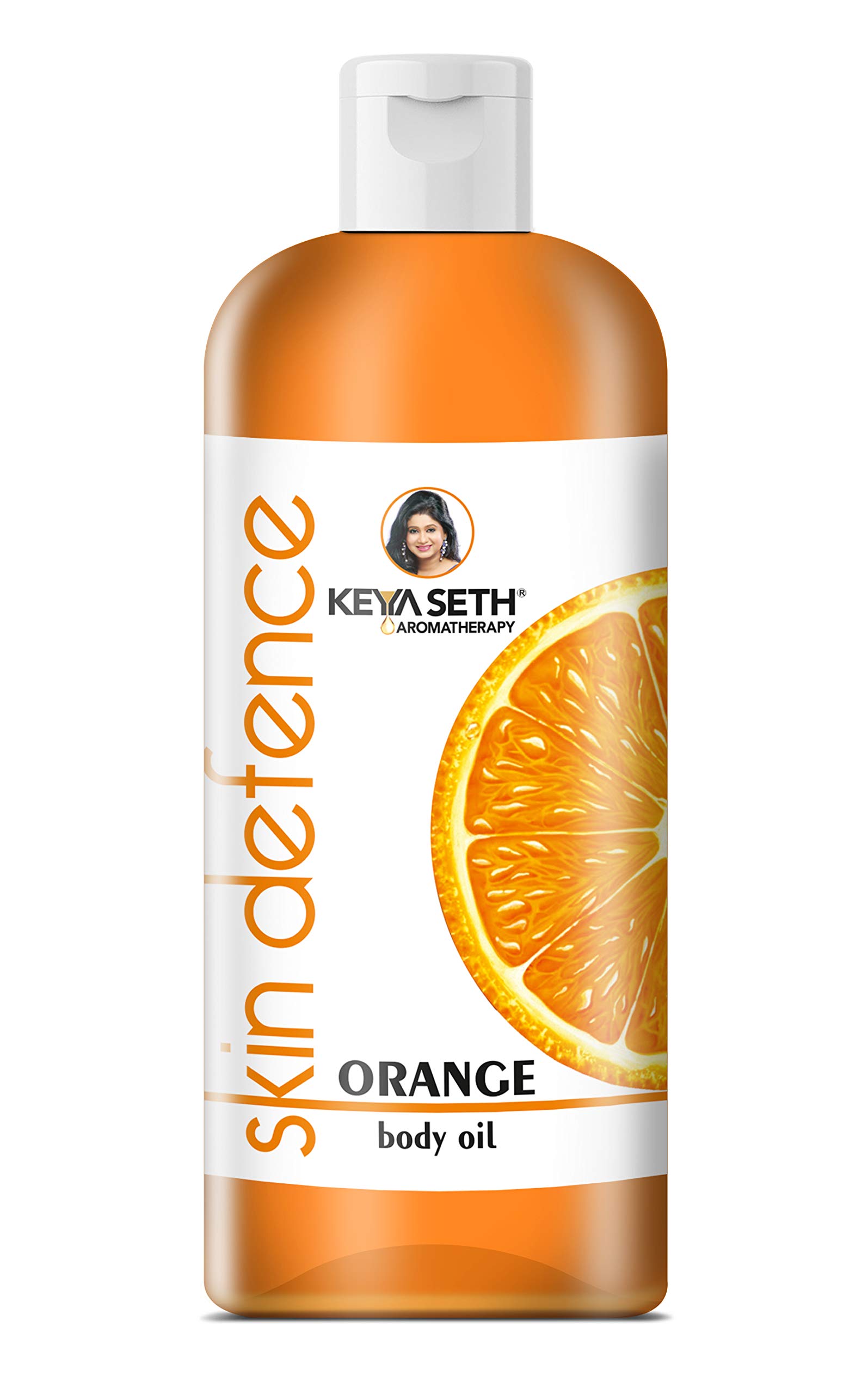 Keya Seth Aromatherapy Complete Bath Care Combo - Orange Body Wash 200ml & Skin Defense Body Oil 400ml for Relaxation & Moisturizing | Perfect for Spa Day & Self-Care Routine