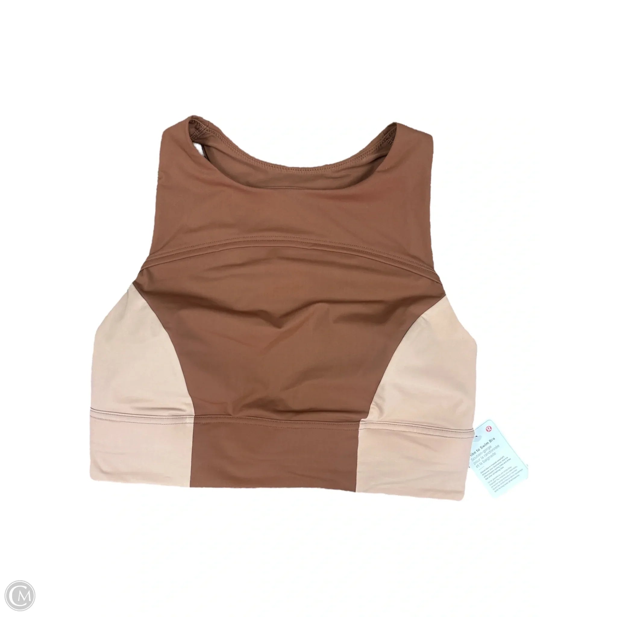 Lululemon Women's Athletic Sports Bra - Medium Support, Size 8, Brown - Perfect for Yoga, Running & Gym Workouts