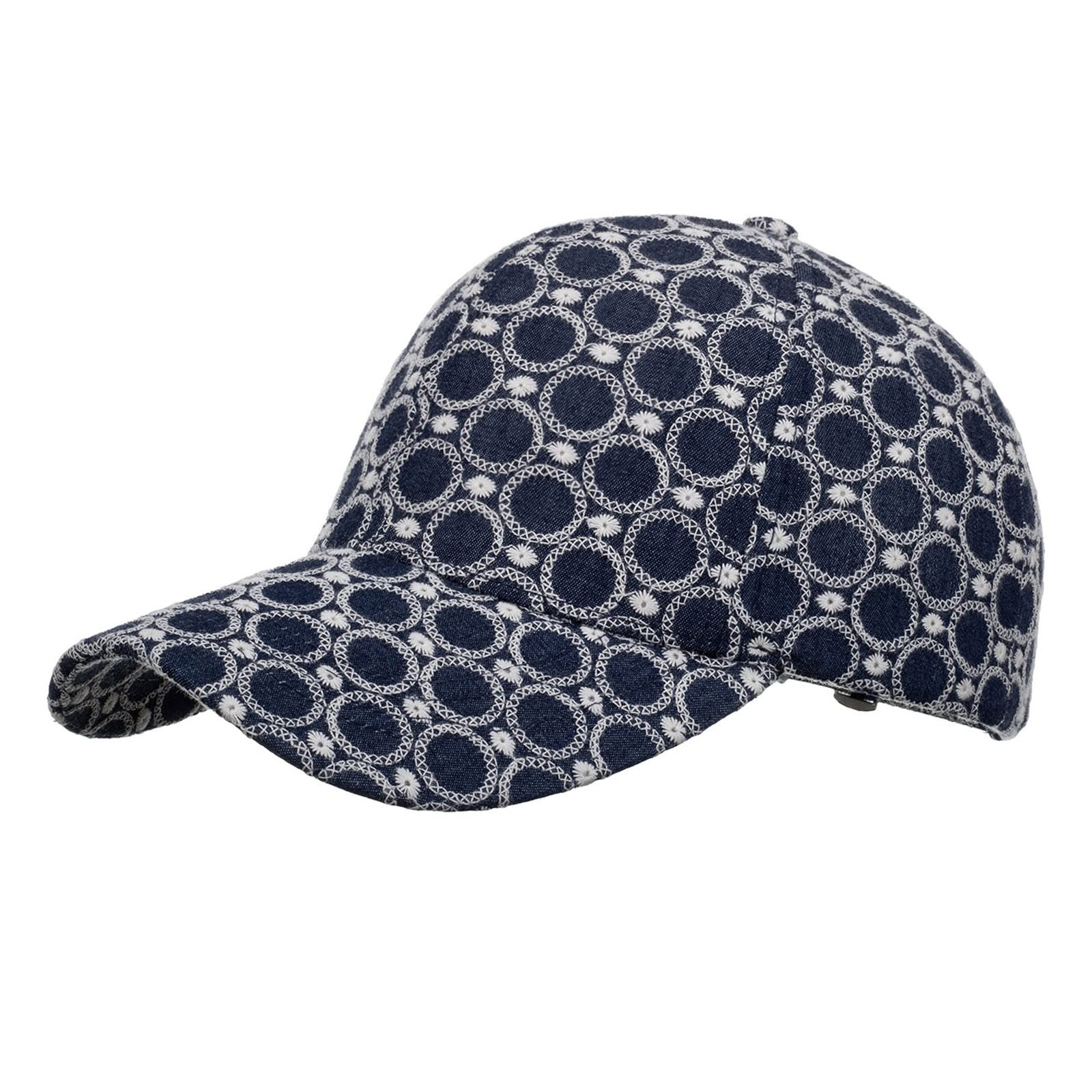 Stylish Unisex Sporty Circle Print Breathable Adjustable Baseball Cap - Fashionable Sun Hat for Men, Women & Dogs - Perfect for Beach, Hip Hop, and Outdoor Activities