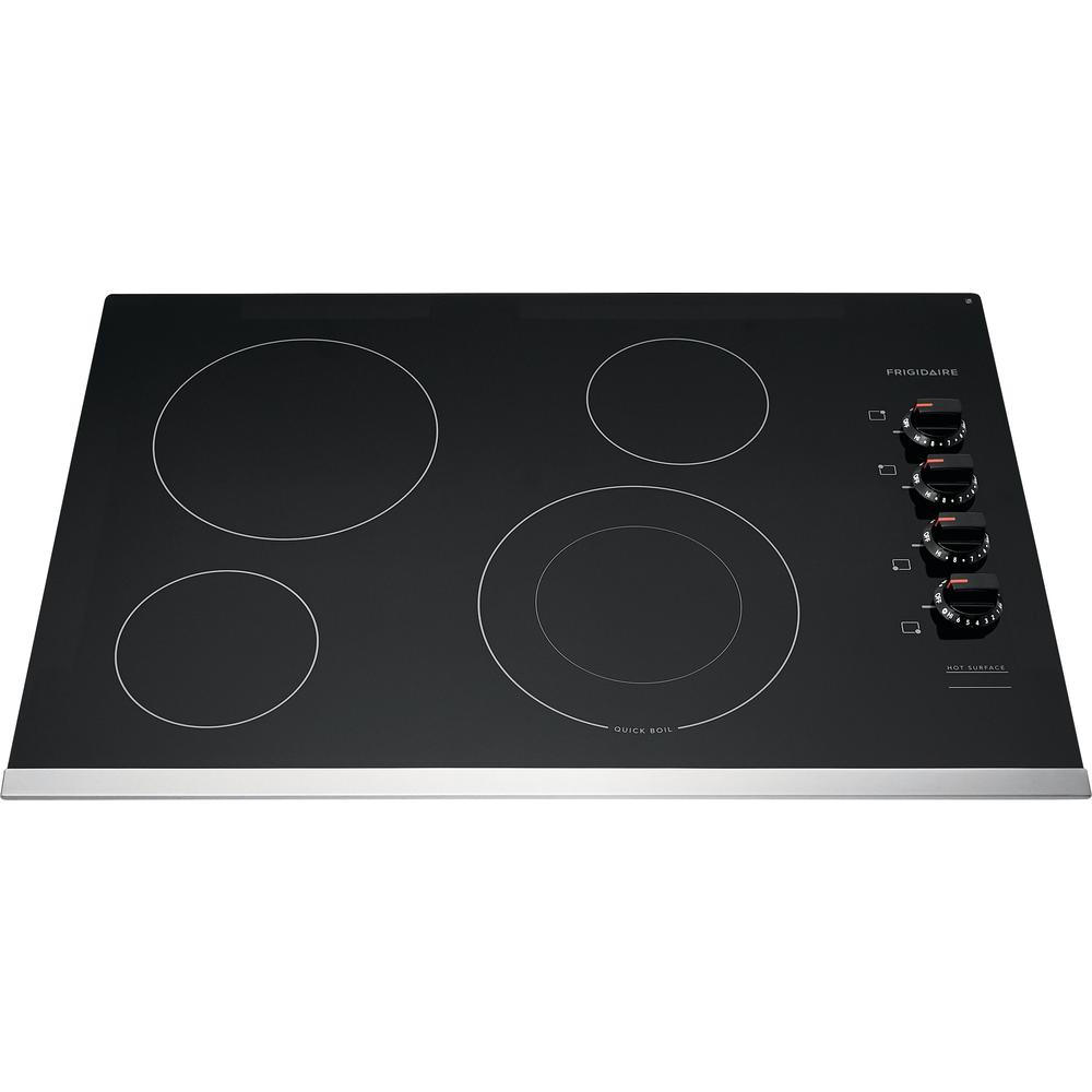 Frigidaire FFEC3025US 30 Inch Black Electric Cooktop - Perfect for Modern Kitchens, Cooking & Baking
