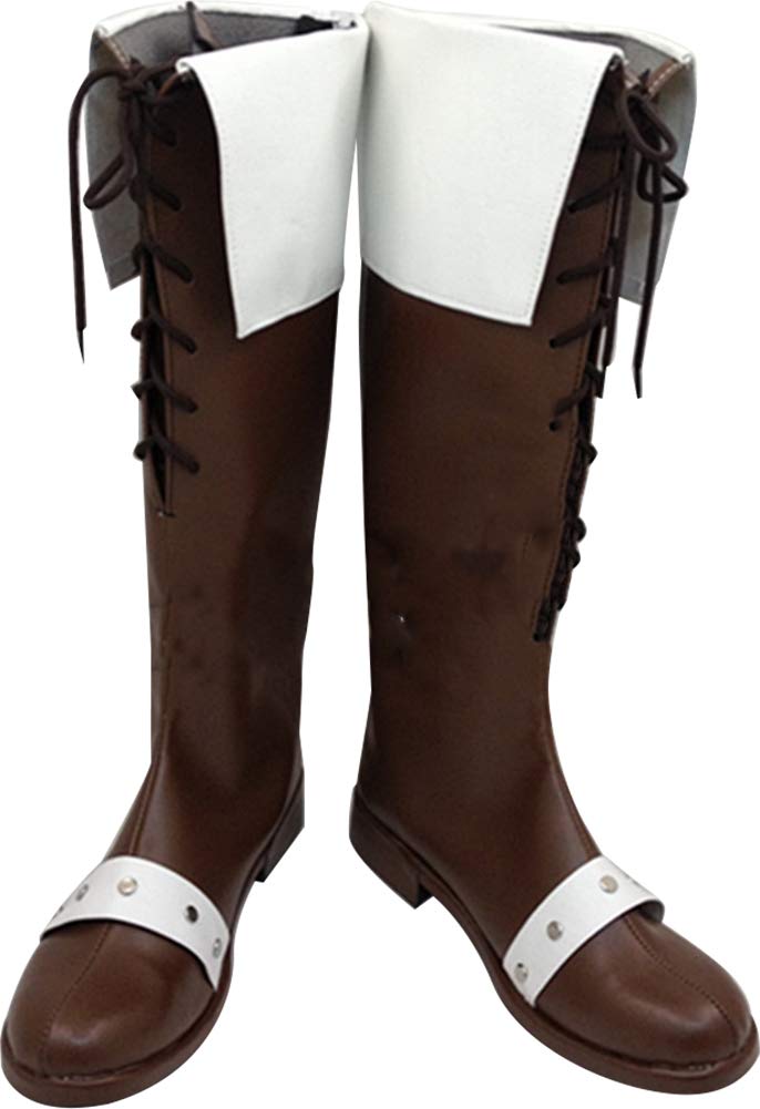 **MINGCHUAN Whirl Cosplay Boots - Diane Brown Boots from The Seven Deadly Sins Anime | Perfect for Cosplay, Halloween & Anime Conventions**