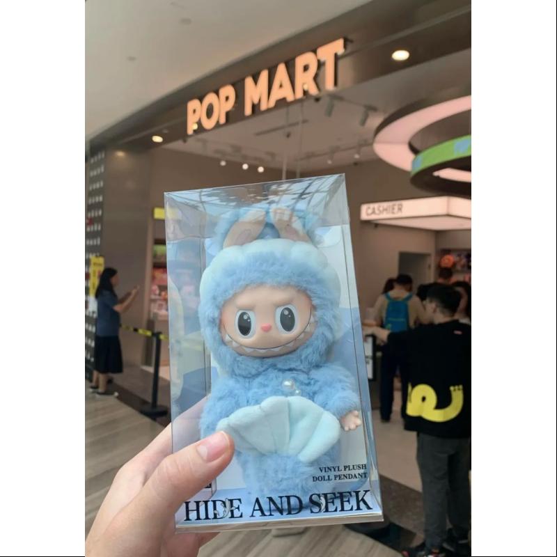 Labubu THE MONSTERS HIDE AND SEEK IN SINGAPORE Limited Edition Vinyl Plush Doll Pendant - Cute Collectible Toy for Fans, Gifts & Display