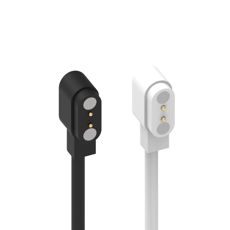 Magnetic USB Charger for SOUYIE Smartwatch - 2 Pack Fast Charging Cable with Charging Station | Replacement Charger for SOUYIE Fitness Tracker | Perfect for Home, Office & Travel Use