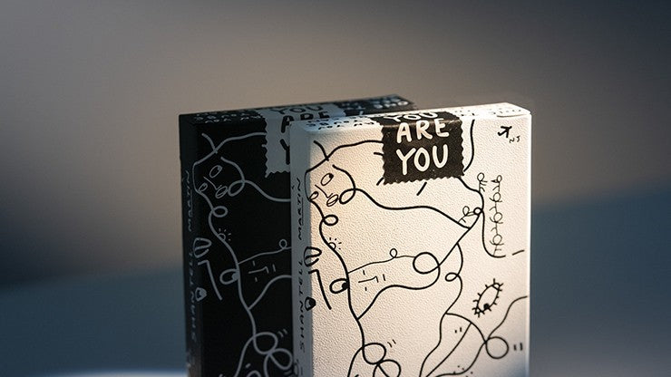 Shantell Martin Playing Cards by Theory11 - Premium Black Deck for Card Games, Magic Tricks & Collectibles | Unique Art Design for Poker, Bridge & Cardistry Enthusiasts