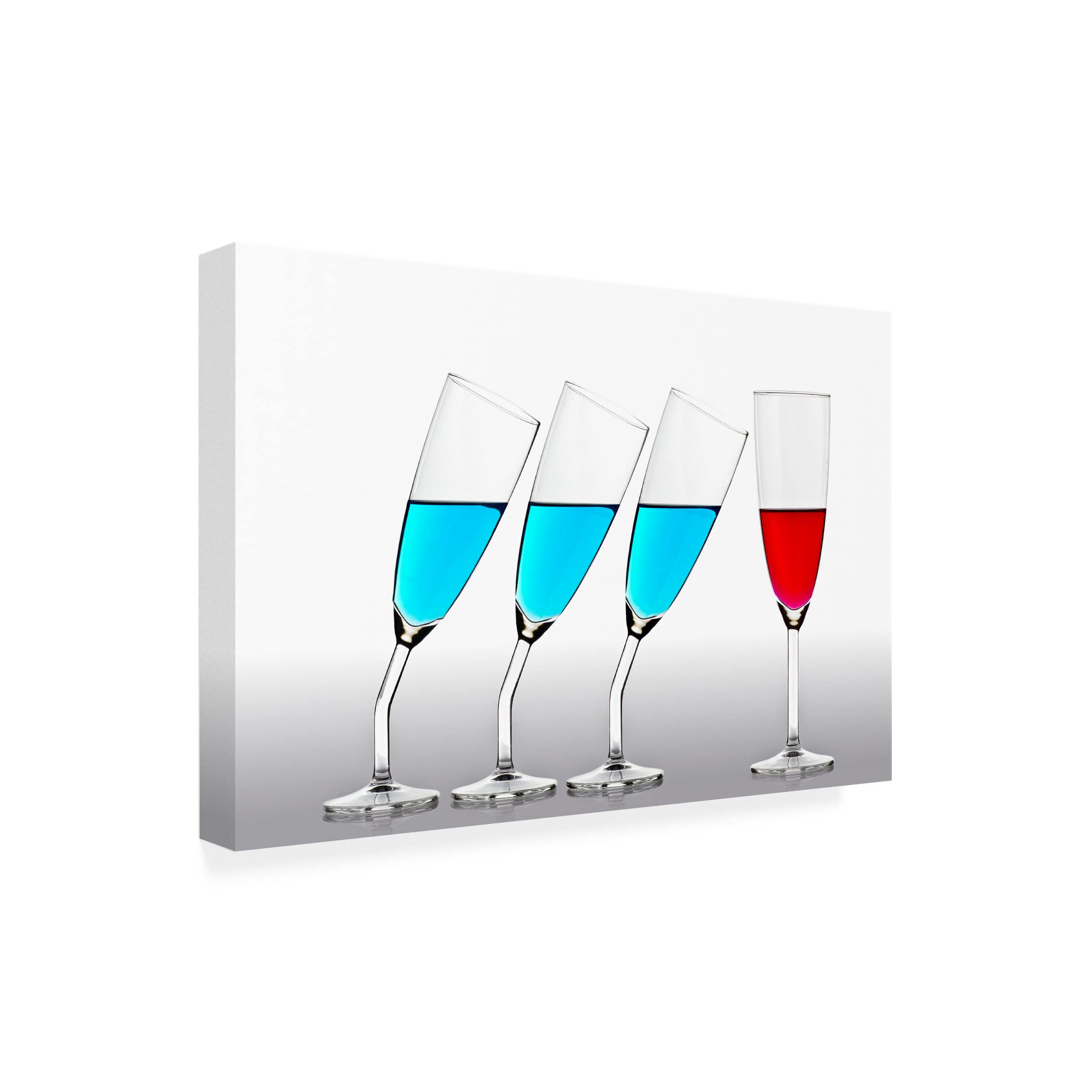 Trademark Fine Art 'The Suitors' Canvas Wall Art by Gert Lavsen - Elegant Home Decor for Living Room, Bedroom & Office
