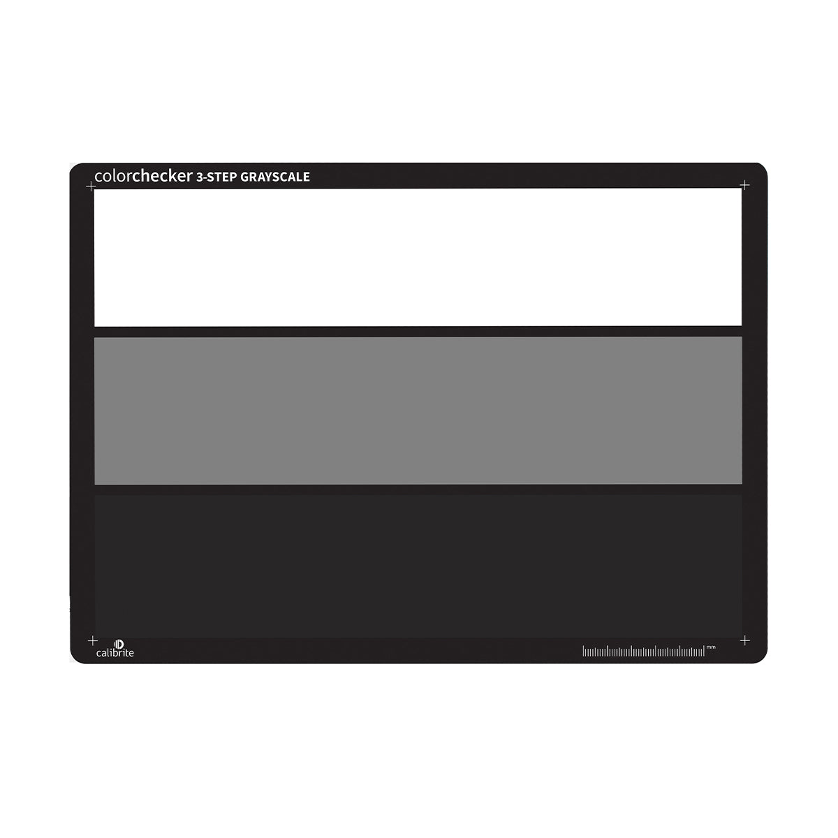 Calibrite ColorChecker 3 Step Grayscale - Professional Photo & Video Color Calibration Tool for DSLR Cameras - Perfect for Studio Photography, Videography, and Digital Imaging