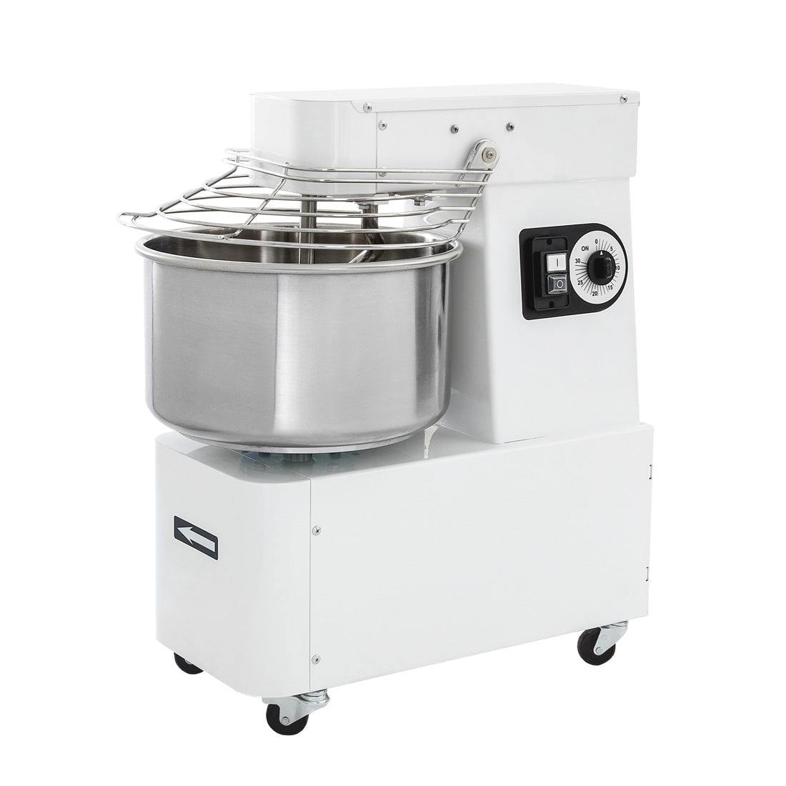 BakerMax SFM30 Commercial Spiral Mixer - Heavy Duty Dough Mixer for Bakeries, Restaurants & Pizza Shops - Perfect for Bread, Pizza Dough & Pastry Making