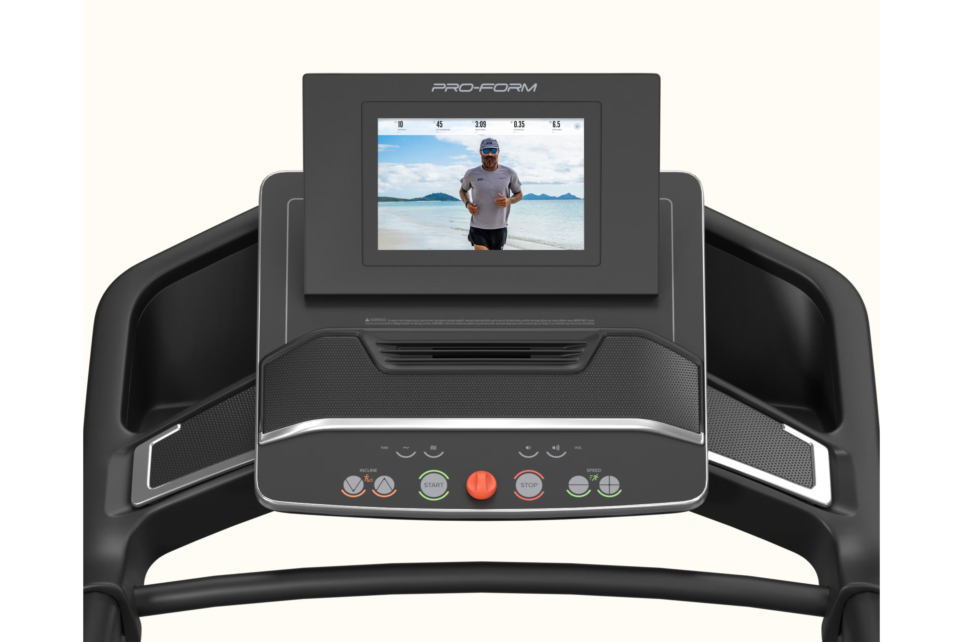 ProForm Carbon Pro 2000 Treadmill - Foldable Electric Running Machine with 10