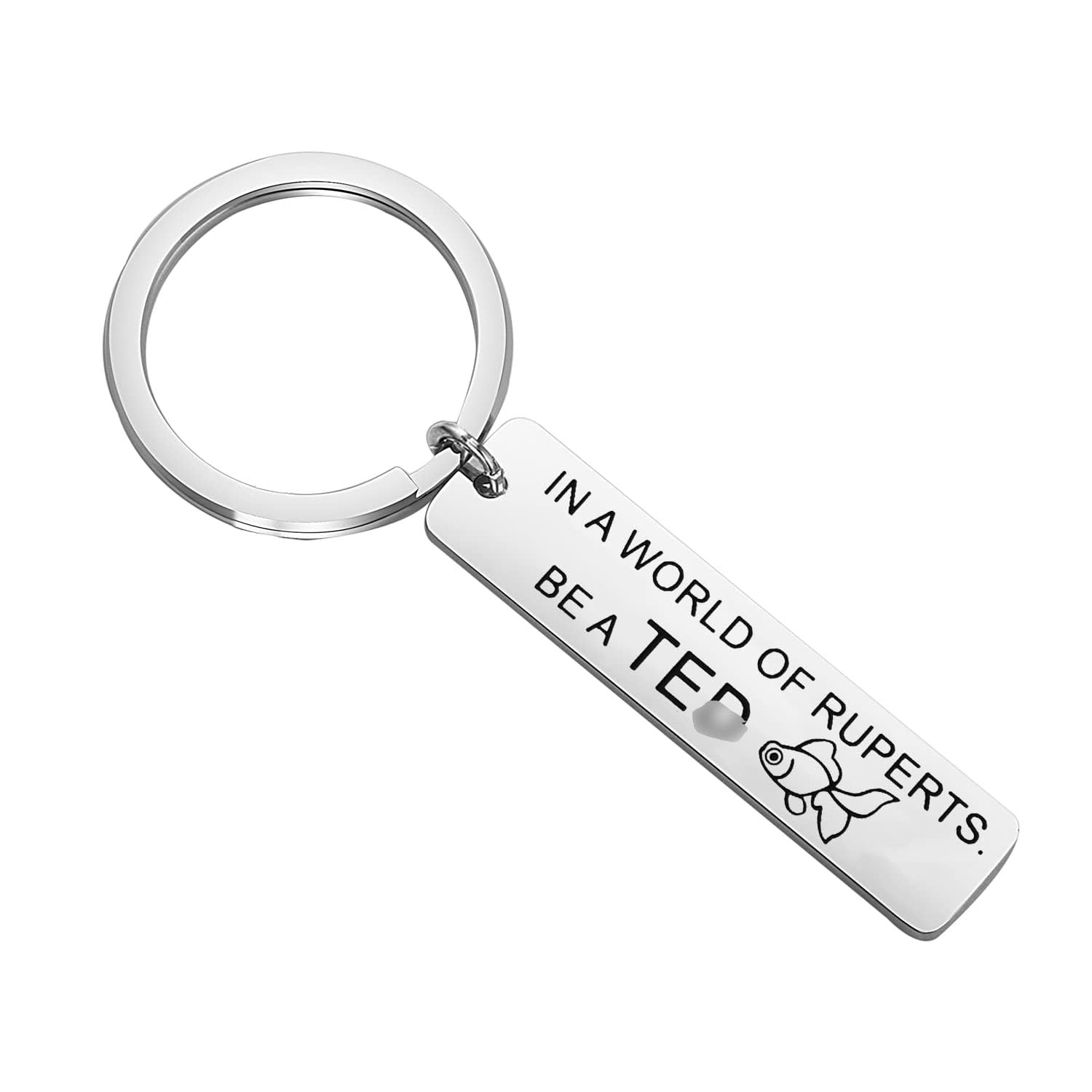 BLEOUK Coach Keychain - Perfect Gift for Soccer Coaches & TV Show Fans - Ideal for Sports Enthusiasts & Series Lovers - Great for Gifting on Birthdays, Anniversaries, and Coach Appreciation Events