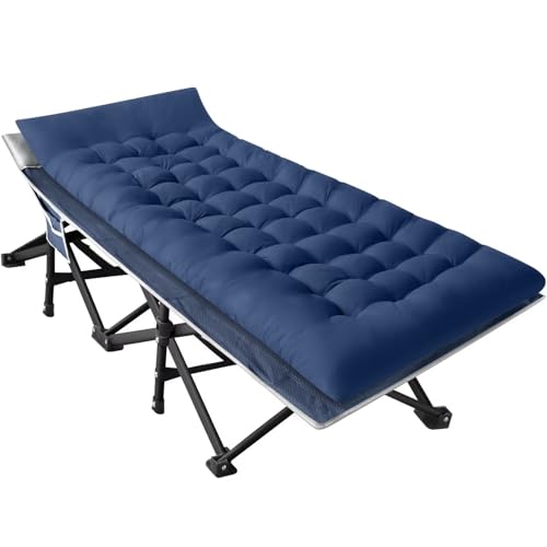 Blue Cot & Blue Mattress