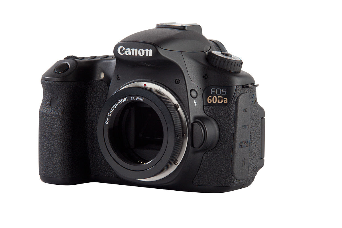 Canon EOS EF Mount T Ring Adapter for Telescope & Astrophotography - Compatible with DSLR Cameras for Stargazing & Night Sky Photography
