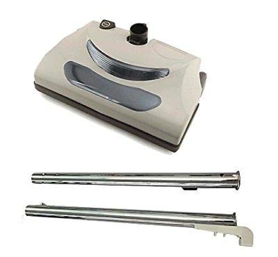 RJMom New Central Vacuum Direct Connect Power Head & Steel Wands Kit for NUTONE Beam - Perfect for Whole-House Cleaning & Pet Hair Removal