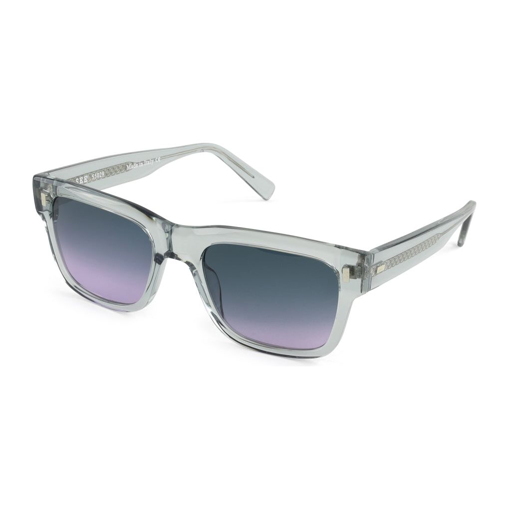 Light Grey / Grey - Purple Lens