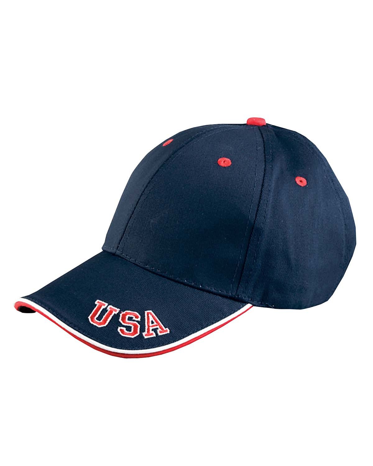 Adams NT102 The National Cap - Premium Adjustable Baseball Cap for Men & Women - Perfect for Outdoor Sports, Hiking, and Casual Wear