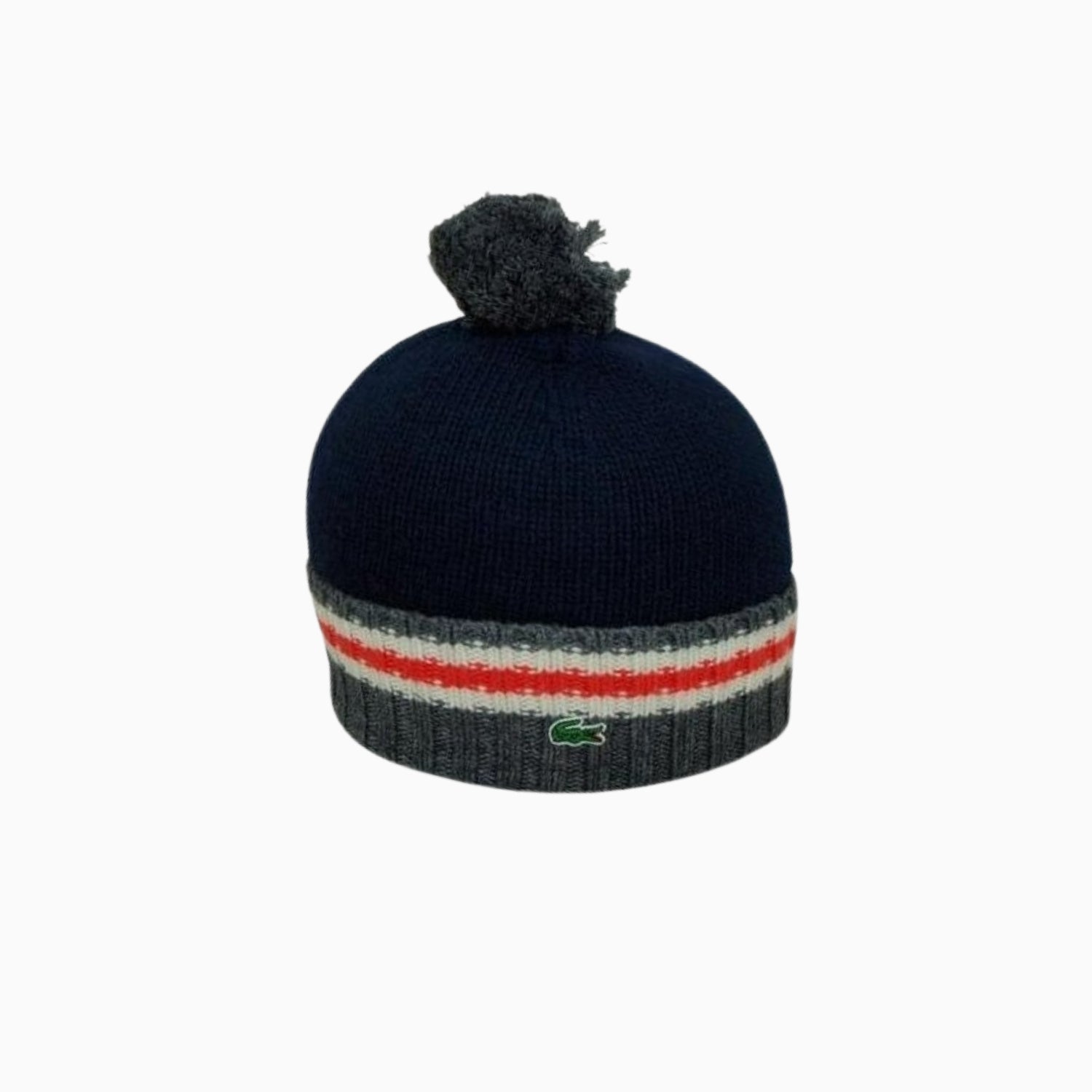 Green Croc Cotton Toboggan Beanie Hat - Warm Winter Skull Cap for Men & Women - Perfect for Skiing, Snowboarding, and Outdoor Activities