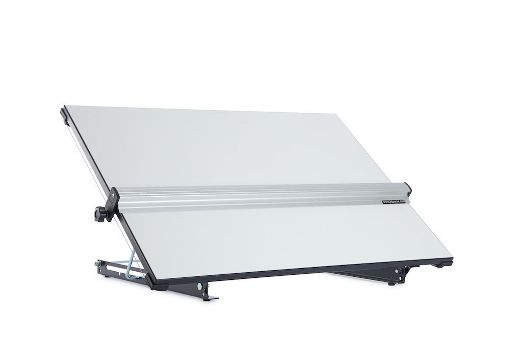 A2 Drawing Board with Carrying Handle - Adjustable Angle Drafting Table for Artists & Architects - Perfect for Sketching, Technical Drawing & Classroom Use