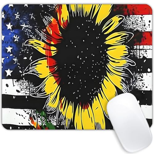 Colorful Sunflower Flag