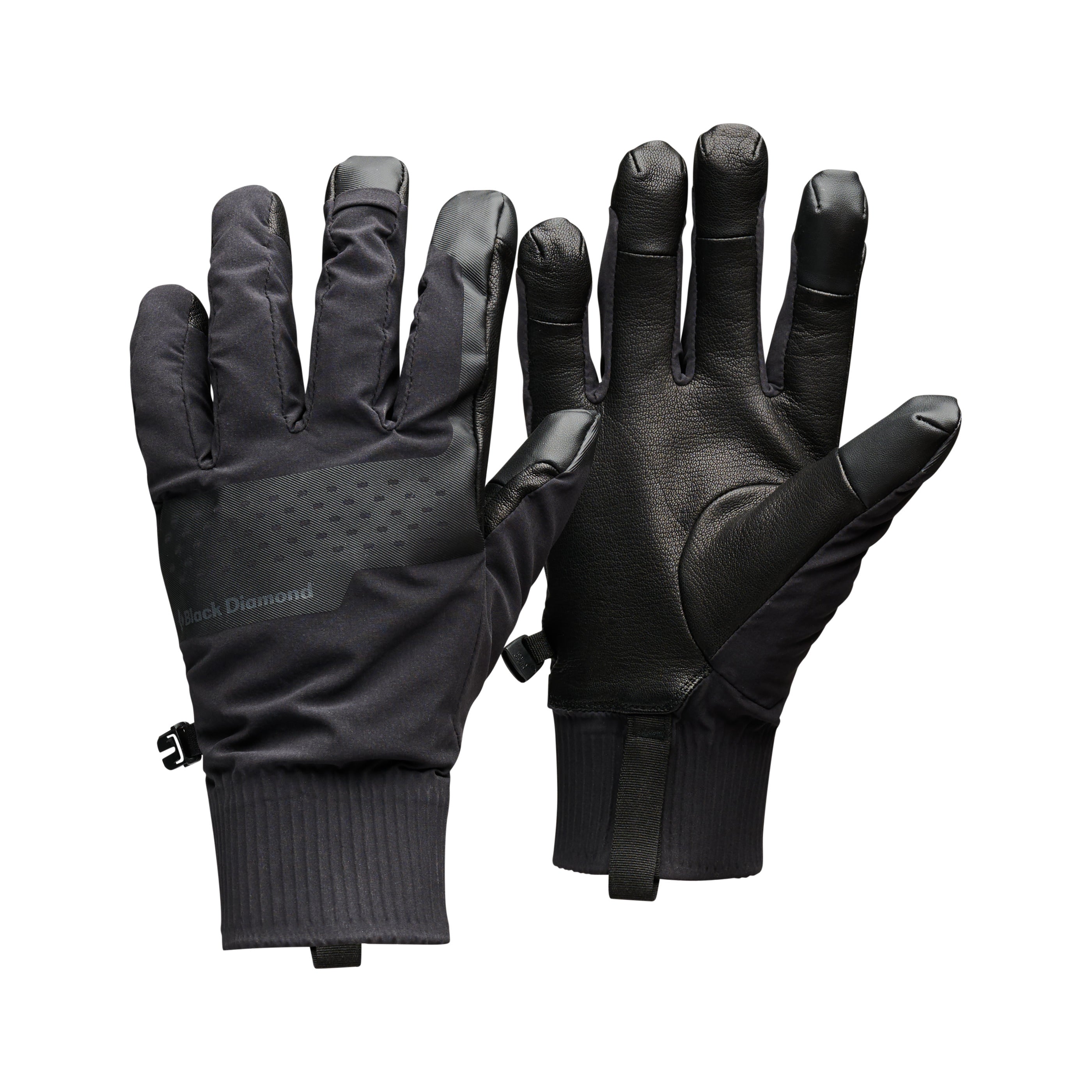 Alpine Softshell Gloves - Windproof & Water-Resistant Winter Gloves for Men & Women - Perfect for Skiing, Hiking & Outdoor Activities