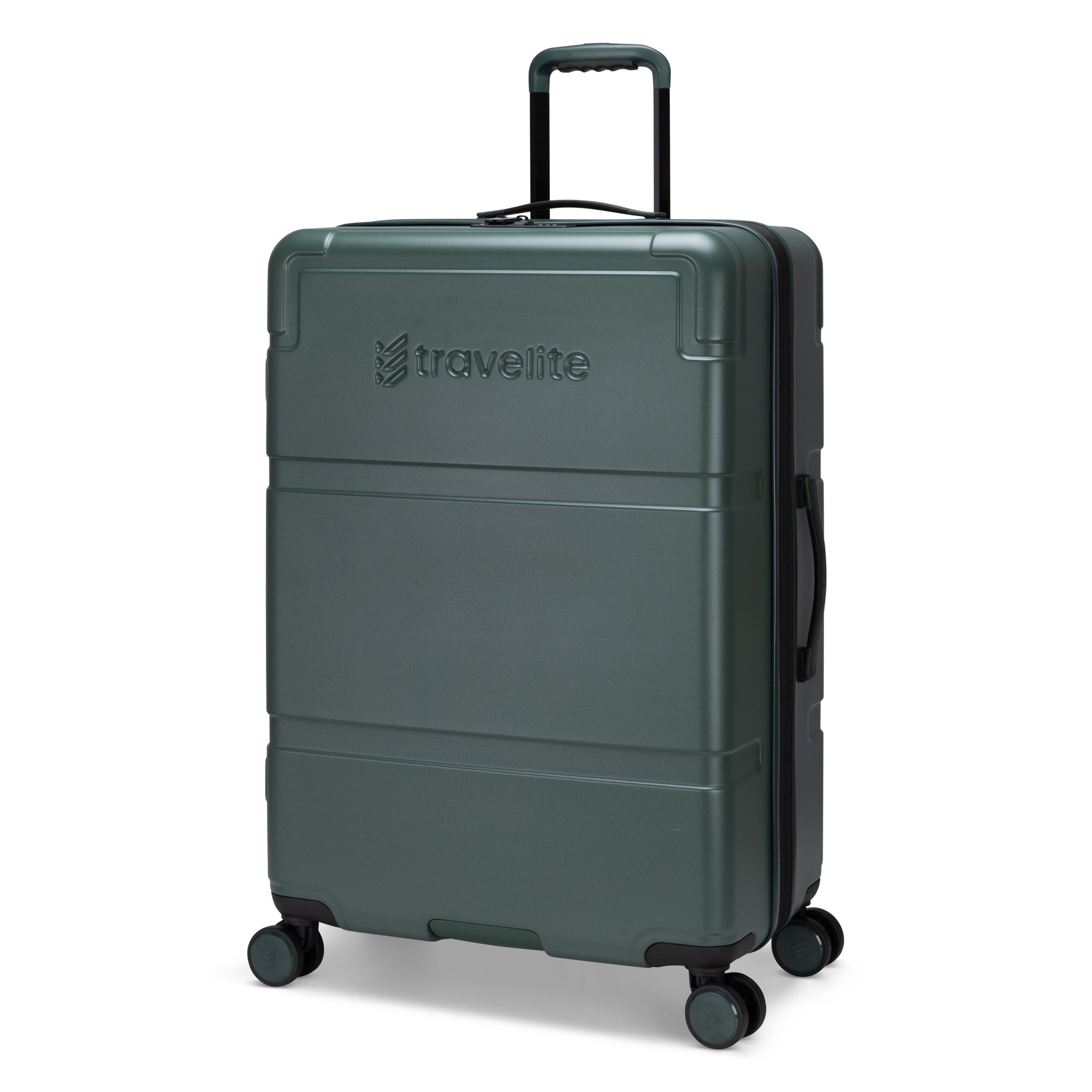 Travelite Expandable Polycarbonate Spinner Luggage - Large Lightweight Suitcase for Business Travel & Vacation | Durable & Stylish Carry-On