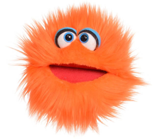 Fluffy Orange 20cm Hand Puppet - Soft Plush Animal Toy for Kids (Code 220) | Perfect for Storytelling, Classroom Activities & Interactive Play