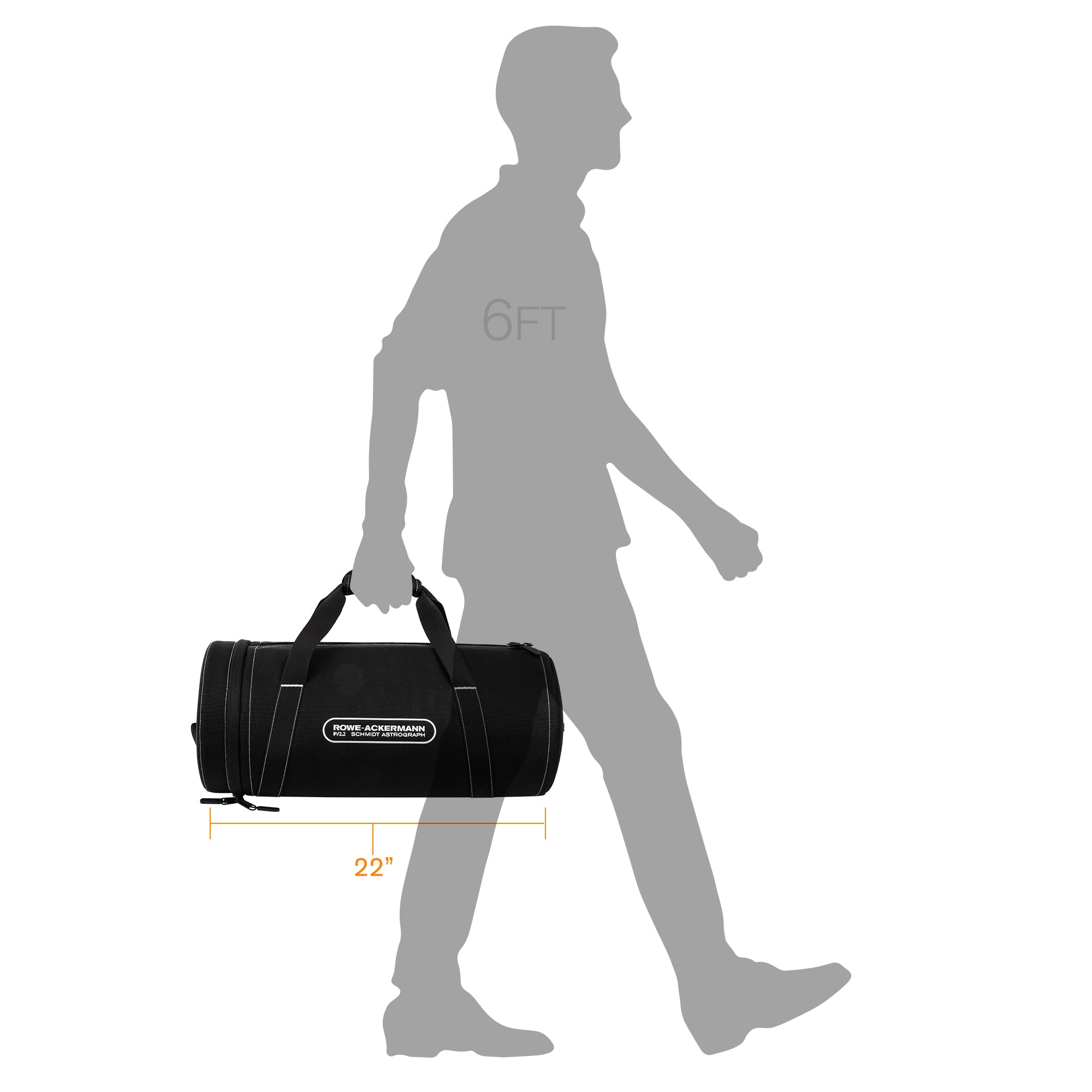 Premium Padded Telescope Bag for 6