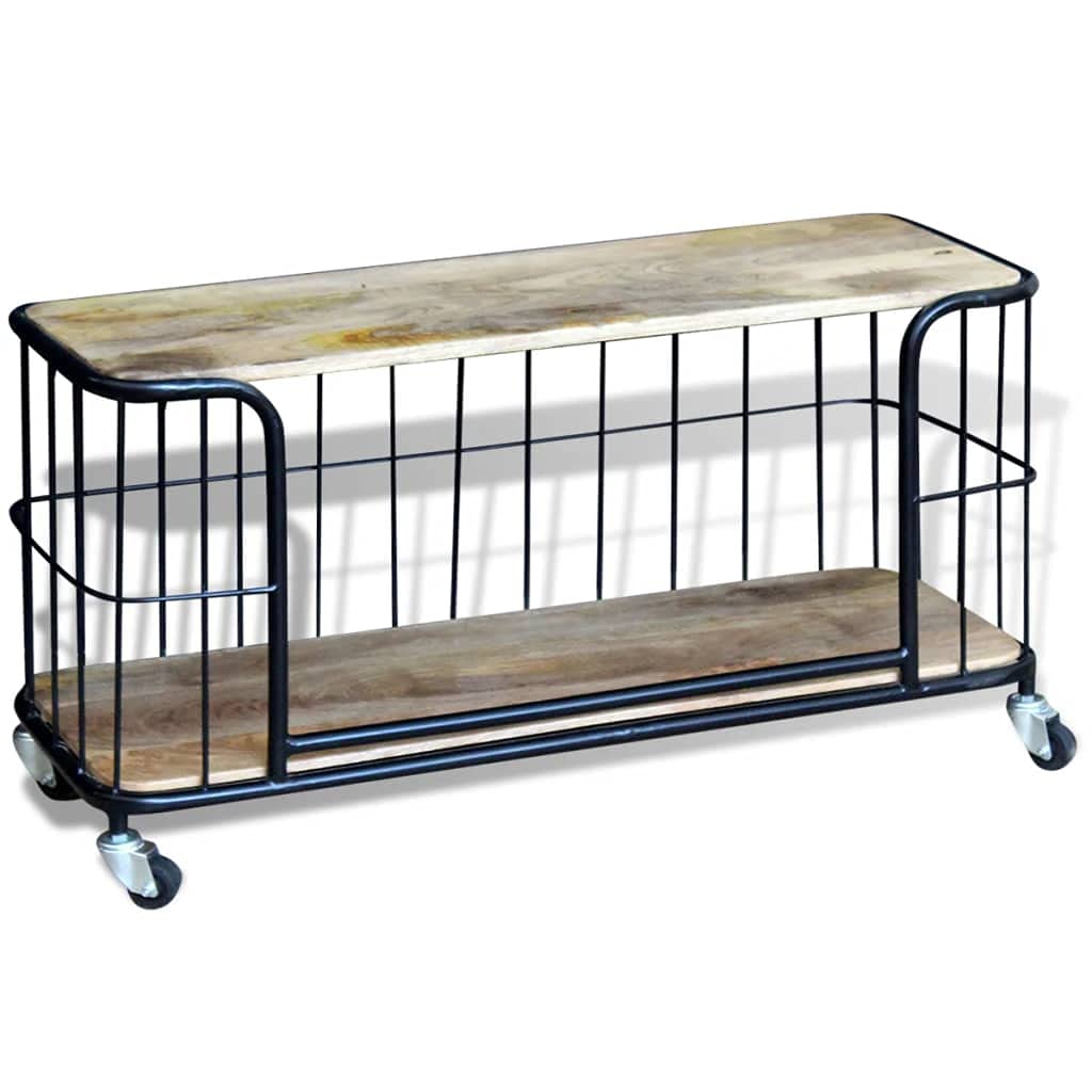 Modern TV Stand with Storage - 39.4