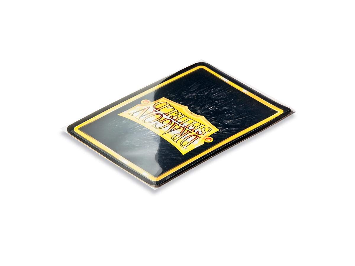 10 Packs Dragon Shield Sealable Inner Sleeve Clear Standard Size 100 ct Card Sleeves - Perfect for MTG, Pokemon, Yu-Gi-Oh Trading Card Protection & Storage - Display Case for Collectible Card Games