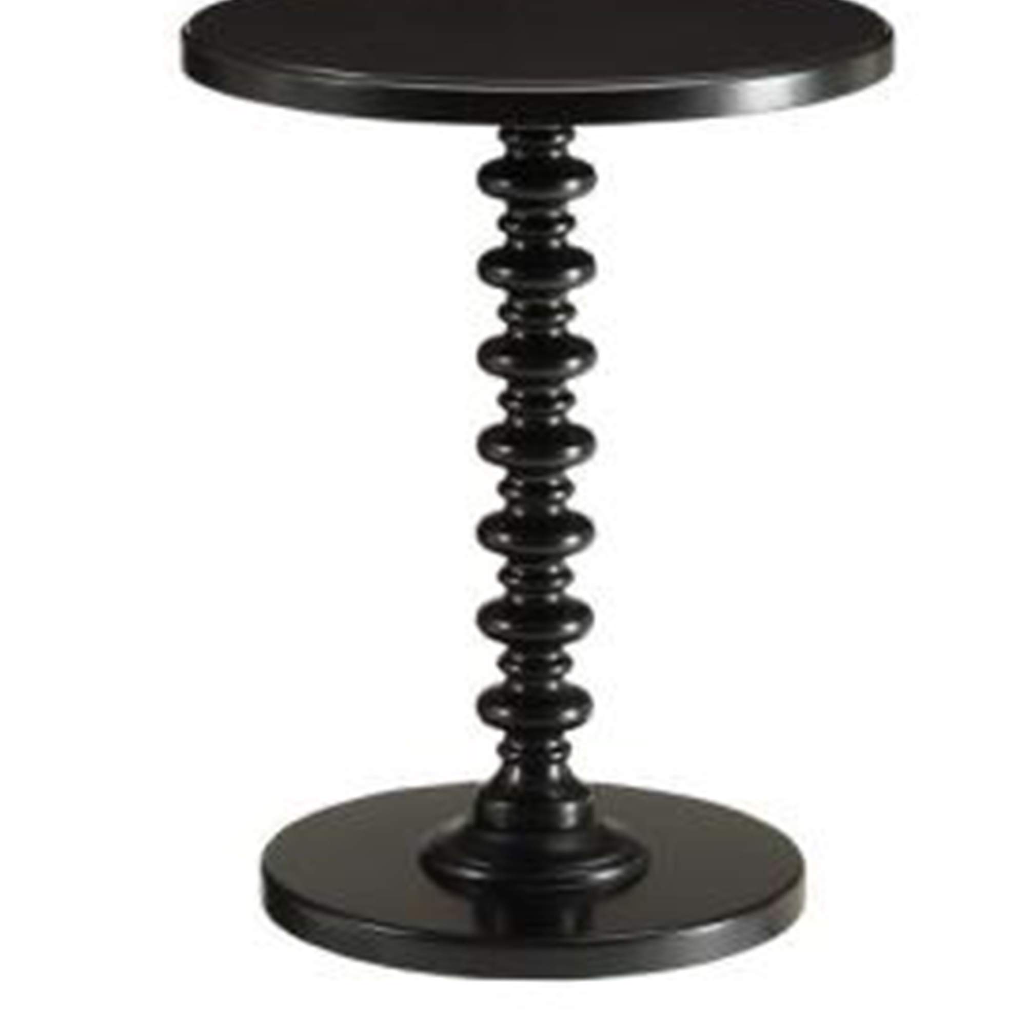 Stylish Black Benzara Side Table for Living Room, Bedroom & Office - Modern End Table with Durable Finish for Home Decor