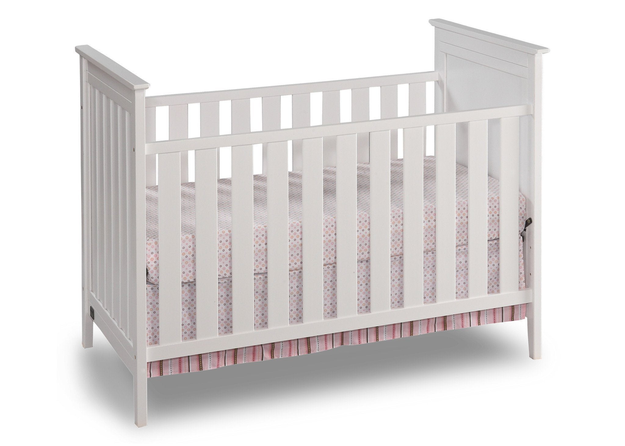 Melody 3-in-1 Convertible Baby Crib - Toddler Bed & Daybed - Nursery Furniture for Newborns to Kids | Perfect for Bedrooms, Daycare Centers & Guest Rooms