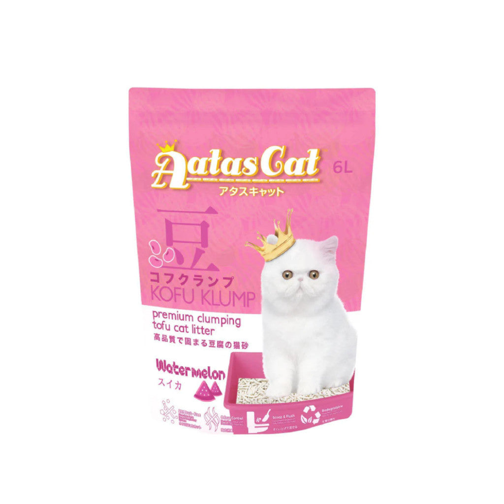 Premium Aatas Cat Litter - 6L Kofu Klump, 7L Krisp Klump Paper & 10L Kuick Klump Bentonite | Odor Control, Super Absorbent & Hygienic | Ideal for Multi-Cat Homes & Small Apartments